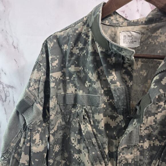 Army Jacket Mens Large Regular Digital Camo Desert Top Shirt Military SMP - Picture 2 of 12